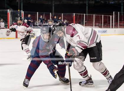Thumbnail 2 in Tabor Academy vs Belmont Hill (Frozen Fenway) photogallery.