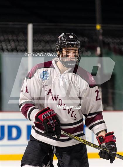 Thumbnail 1 in Tabor Academy vs Belmont Hill (Frozen Fenway) photogallery.