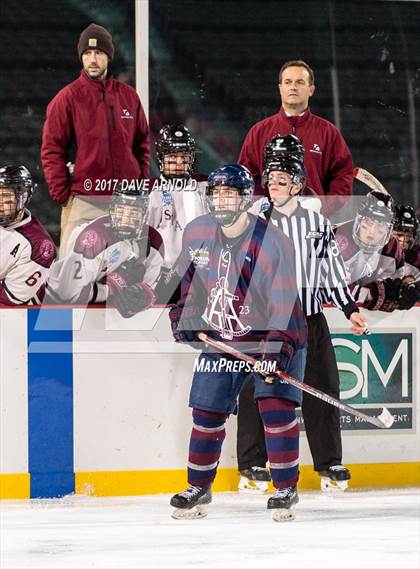 Thumbnail 2 in Tabor Academy vs Belmont Hill (Frozen Fenway) photogallery.