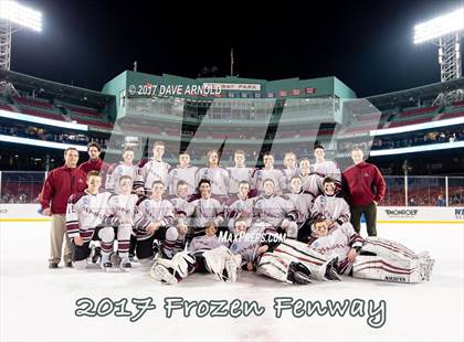 Thumbnail 3 in Tabor Academy vs Belmont Hill (Frozen Fenway) photogallery.