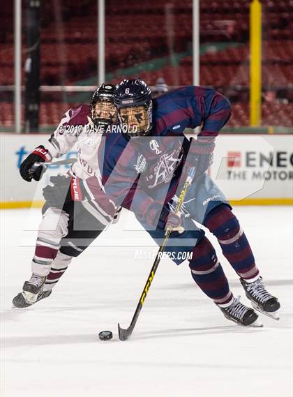 Thumbnail 3 in Tabor Academy vs Belmont Hill (Frozen Fenway) photogallery.