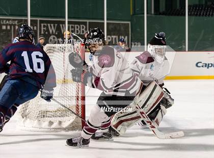 Thumbnail 1 in Tabor Academy vs Belmont Hill (Frozen Fenway) photogallery.