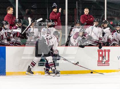 Thumbnail 2 in Tabor Academy vs Belmont Hill (Frozen Fenway) photogallery.