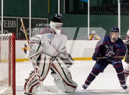 Thumbnail 3 in Tabor Academy vs Belmont Hill (Frozen Fenway) photogallery.