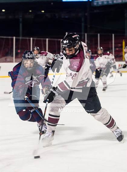 Thumbnail 3 in Tabor Academy vs Belmont Hill (Frozen Fenway) photogallery.