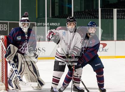 Thumbnail 3 in Tabor Academy vs Belmont Hill (Frozen Fenway) photogallery.