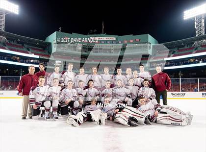 Thumbnail 1 in Tabor Academy vs Belmont Hill (Frozen Fenway) photogallery.