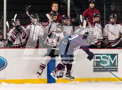 Thumbnail 2 in Tabor Academy vs Belmont Hill (Frozen Fenway) photogallery.