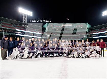 Thumbnail 3 in Tabor Academy vs Belmont Hill (Frozen Fenway) photogallery.