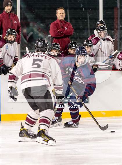 Thumbnail 3 in Tabor Academy vs Belmont Hill (Frozen Fenway) photogallery.