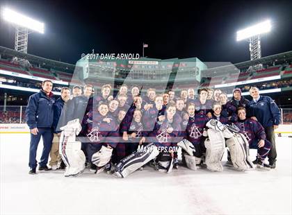 Thumbnail 2 in Tabor Academy vs Belmont Hill (Frozen Fenway) photogallery.