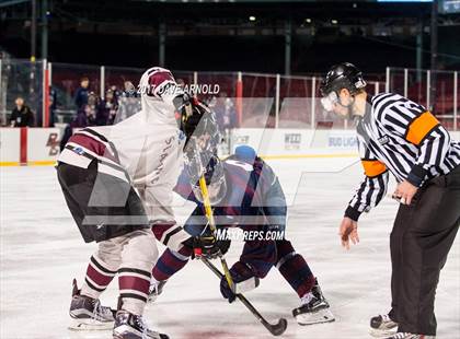 Thumbnail 2 in Tabor Academy vs Belmont Hill (Frozen Fenway) photogallery.