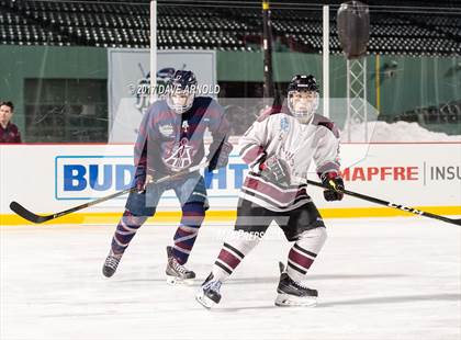 Thumbnail 3 in Tabor Academy vs Belmont Hill (Frozen Fenway) photogallery.