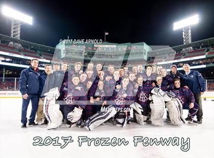 Thumbnail 1 in Tabor Academy vs Belmont Hill (Frozen Fenway) photogallery.