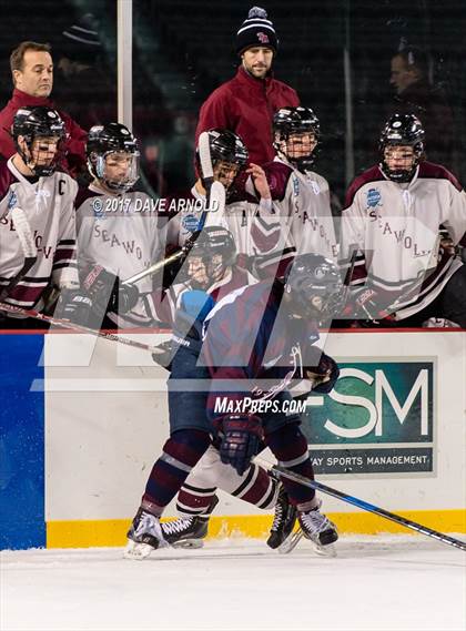 Thumbnail 3 in Tabor Academy vs Belmont Hill (Frozen Fenway) photogallery.