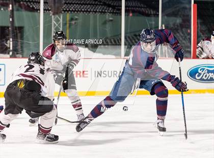 Thumbnail 2 in Tabor Academy vs Belmont Hill (Frozen Fenway) photogallery.