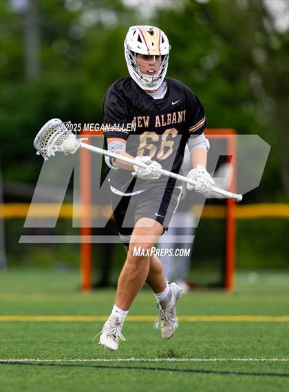 Thumbnail 3 in New Albany @ Centerville (OHSAA Division 1 Round 2) photogallery.