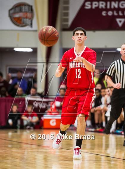 Thumbnail 2 in Mater Dei vs. Oak Hill Academy (Spalding Hoophall Classic) photogallery.
