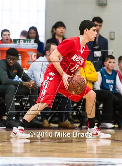 Thumbnail 1 in Mater Dei vs. Oak Hill Academy (Spalding Hoophall Classic) photogallery.