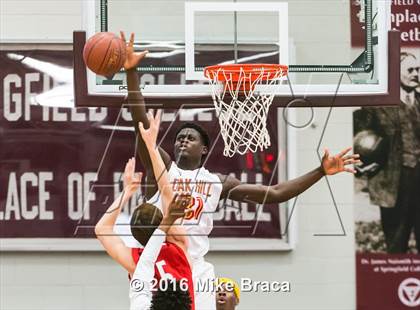 Thumbnail 1 in Mater Dei vs. Oak Hill Academy (Spalding Hoophall Classic) photogallery.