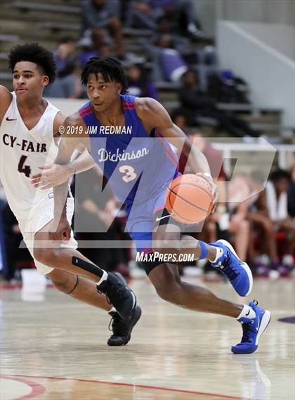 Thumbnail 3 in Dickinson vs. Cy-Fair (McDonald's Texas Invitational) photogallery.