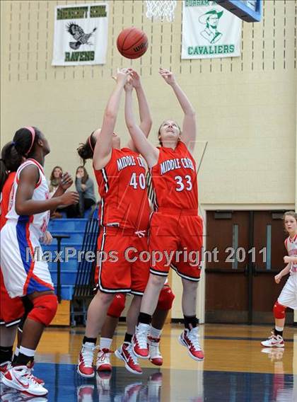 Thumbnail 3 in Middle Creek vs. Western Harnett photogallery.