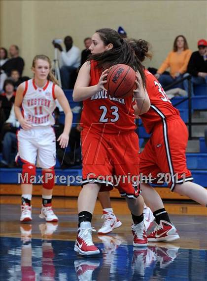 Thumbnail 3 in Middle Creek vs. Western Harnett photogallery.