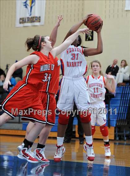 Thumbnail 2 in Middle Creek vs. Western Harnett photogallery.