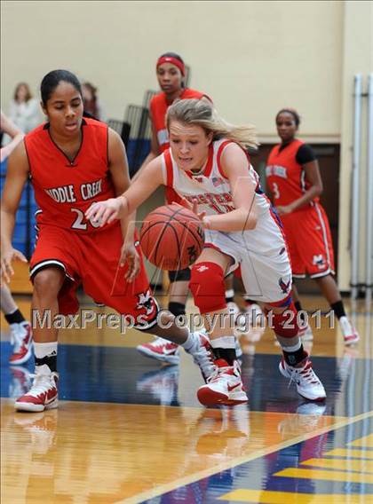 Thumbnail 3 in Middle Creek vs. Western Harnett photogallery.