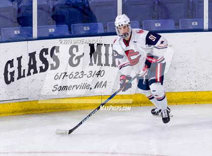 Thumbnail 1 in St. John's vs Central Catholic (MIAA Division 1A) photogallery.
