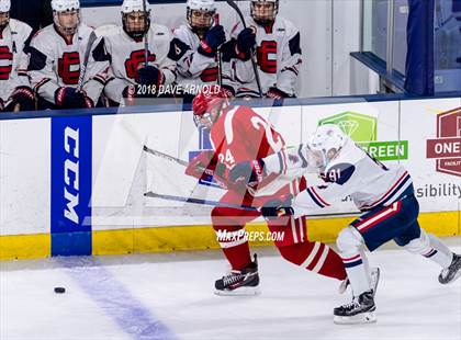 Thumbnail 3 in St. John's vs Central Catholic (MIAA Division 1A) photogallery.