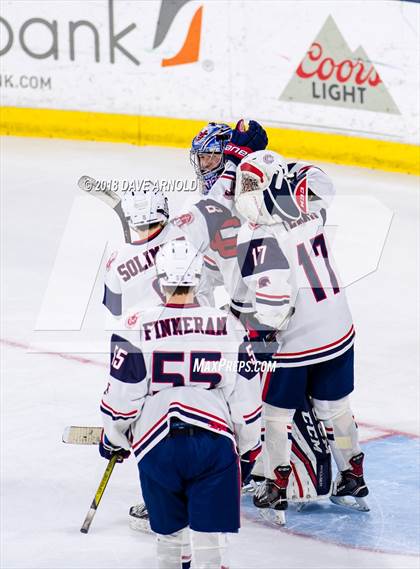 Thumbnail 1 in St. John's vs Central Catholic (MIAA Division 1A) photogallery.