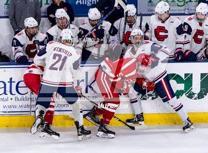 Thumbnail 2 in St. John's vs Central Catholic (MIAA Division 1A) photogallery.