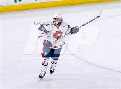 Thumbnail 1 in St. John's vs Central Catholic (MIAA Division 1A) photogallery.