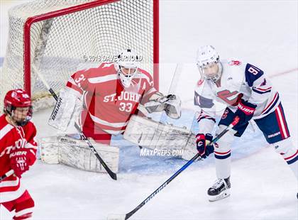 Thumbnail 1 in St. John's vs Central Catholic (MIAA Division 1A) photogallery.