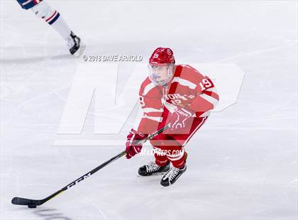 Thumbnail 2 in St. John's vs Central Catholic (MIAA Division 1A) photogallery.