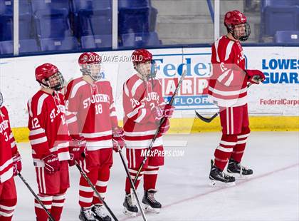 Thumbnail 2 in St. John's vs Central Catholic (MIAA Division 1A) photogallery.