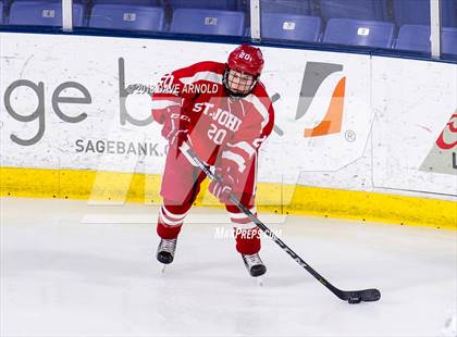 Thumbnail 2 in St. John's vs Central Catholic (MIAA Division 1A) photogallery.