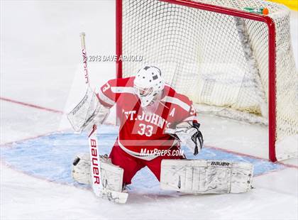 Thumbnail 2 in St. John's vs Central Catholic (MIAA Division 1A) photogallery.