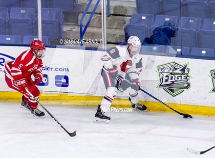 Thumbnail 1 in St. John's vs Central Catholic (MIAA Division 1A) photogallery.
