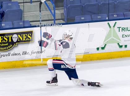 Thumbnail 1 in St. John's vs Central Catholic (MIAA Division 1A) photogallery.