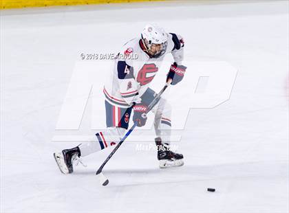 Thumbnail 2 in St. John's vs Central Catholic (MIAA Division 1A) photogallery.