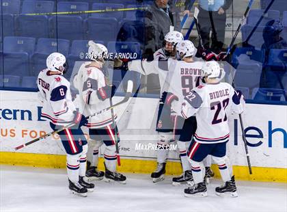 Thumbnail 2 in St. John's vs Central Catholic (MIAA Division 1A) photogallery.