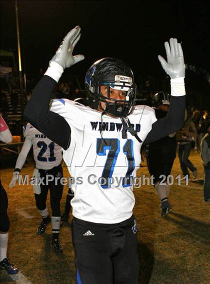 Thumbnail 2 in Windward vs. Excelsior (CIF SS 8-Man D1 Final) photogallery.