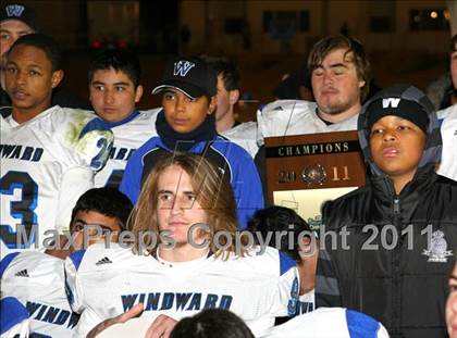 Thumbnail 3 in Windward vs. Excelsior (CIF SS 8-Man D1 Final) photogallery.