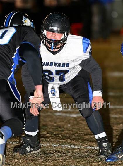Thumbnail 2 in Windward vs. Excelsior (CIF SS 8-Man D1 Final) photogallery.