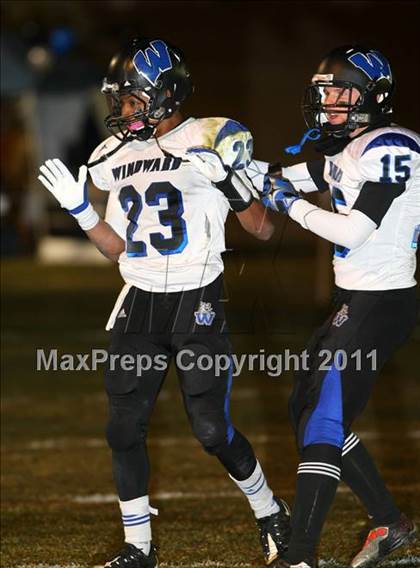 Thumbnail 1 in Windward vs. Excelsior (CIF SS 8-Man D1 Final) photogallery.
