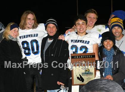 Thumbnail 2 in Windward vs. Excelsior (CIF SS 8-Man D1 Final) photogallery.