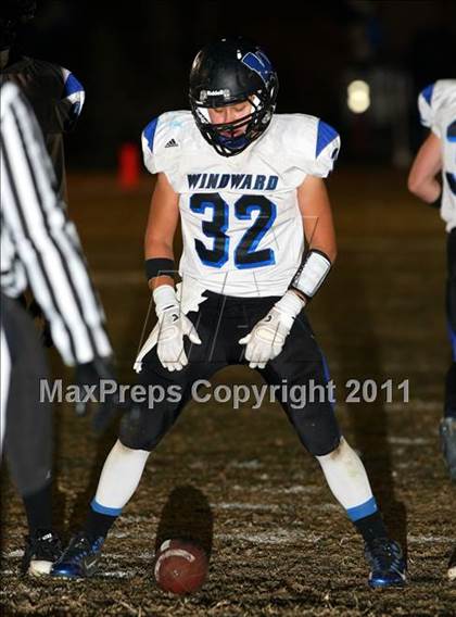 Thumbnail 2 in Windward vs. Excelsior (CIF SS 8-Man D1 Final) photogallery.