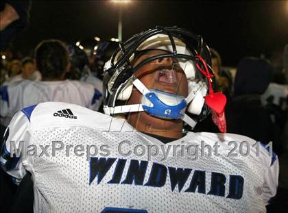 Thumbnail 2 in Windward vs. Excelsior (CIF SS 8-Man D1 Final) photogallery.